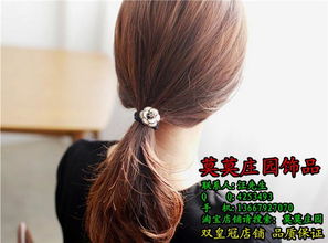 韓版精美發圈，潮流與品質的完美融合——聚焦莫莫莊園飾品廠家直銷